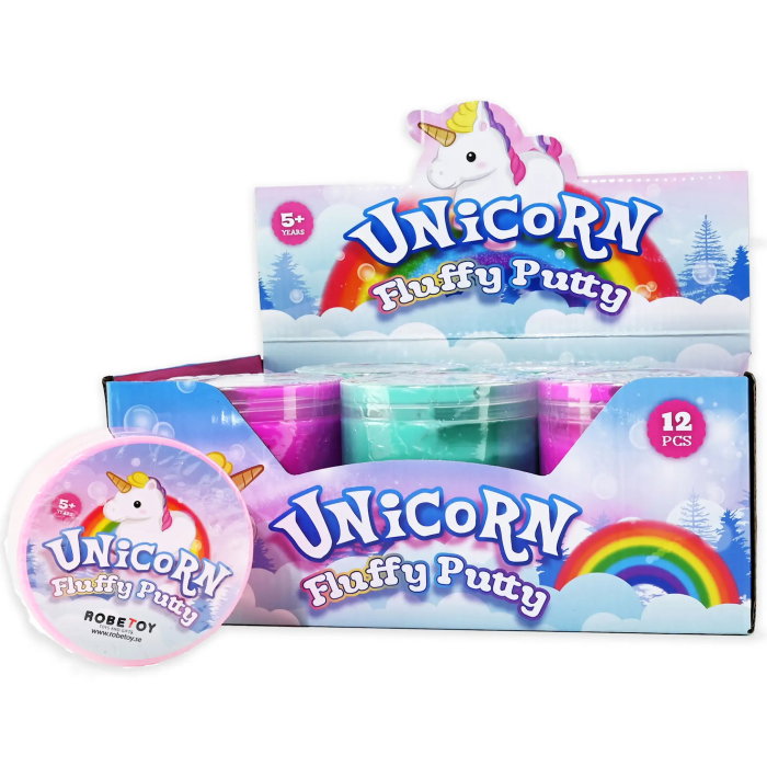 Slime Fluffy Unicorn 150g 9.5cm 64054 - ipb.ro [2]