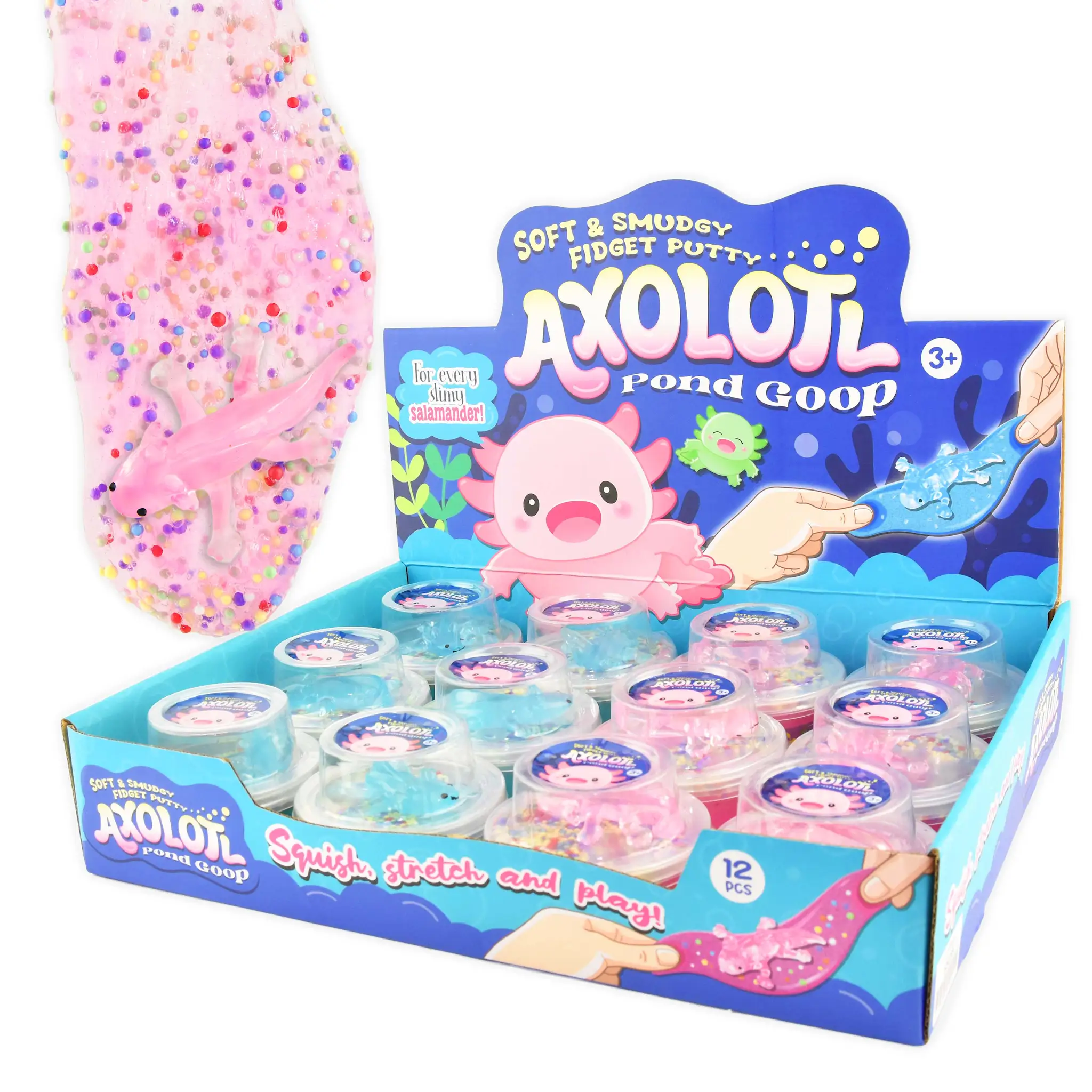 Slime cu Biluțe 130gr - Axolotl 9cm 65059 - Asortat Non-Toxic | [2]