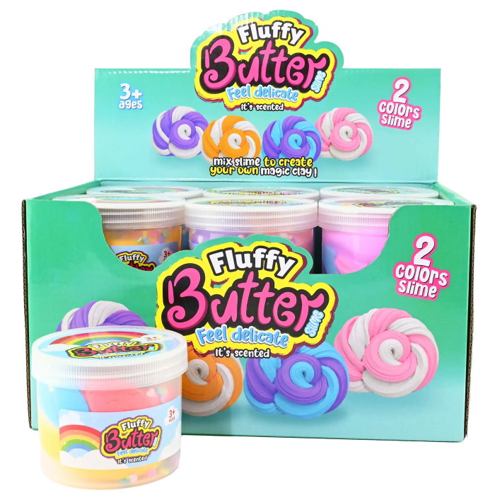 Slime în Cutie 73gr - 2 Culori Fantasy 9cm 64059 - Asortat Non-Toxic [2]
