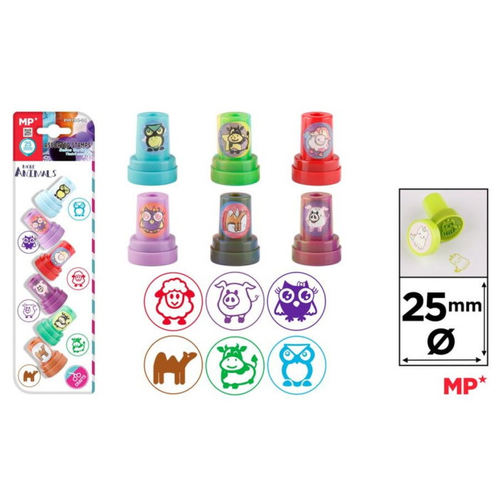 Set 6 Ștampile Fantasy Color PM194-14 - [1]