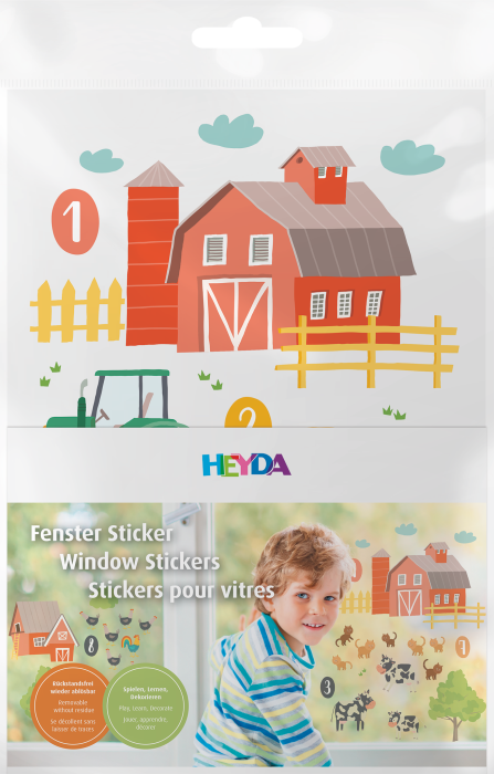 Sticker Decor Fereastra Ferma 3 Coli Heyda [2]