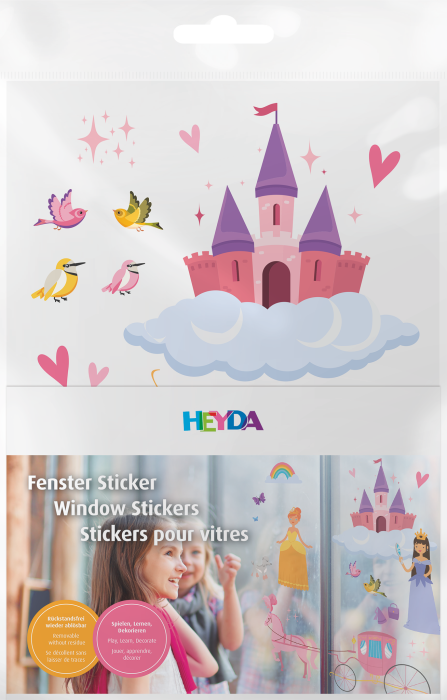 Sticker Decor Fereastra Printese 3 Coli Heyda [2]