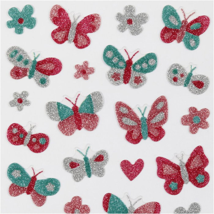 STICKER DECOR GLITTER FLUTURI 280018 [2]