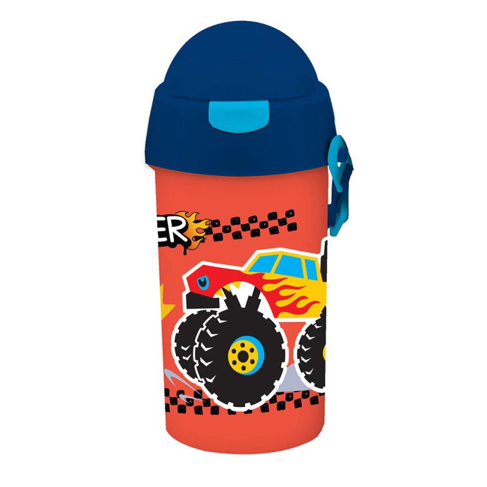 Sticlă Apă PP Must Team Boy 500ml Cu Pai 7.3x19.5cm 000587460 [1]