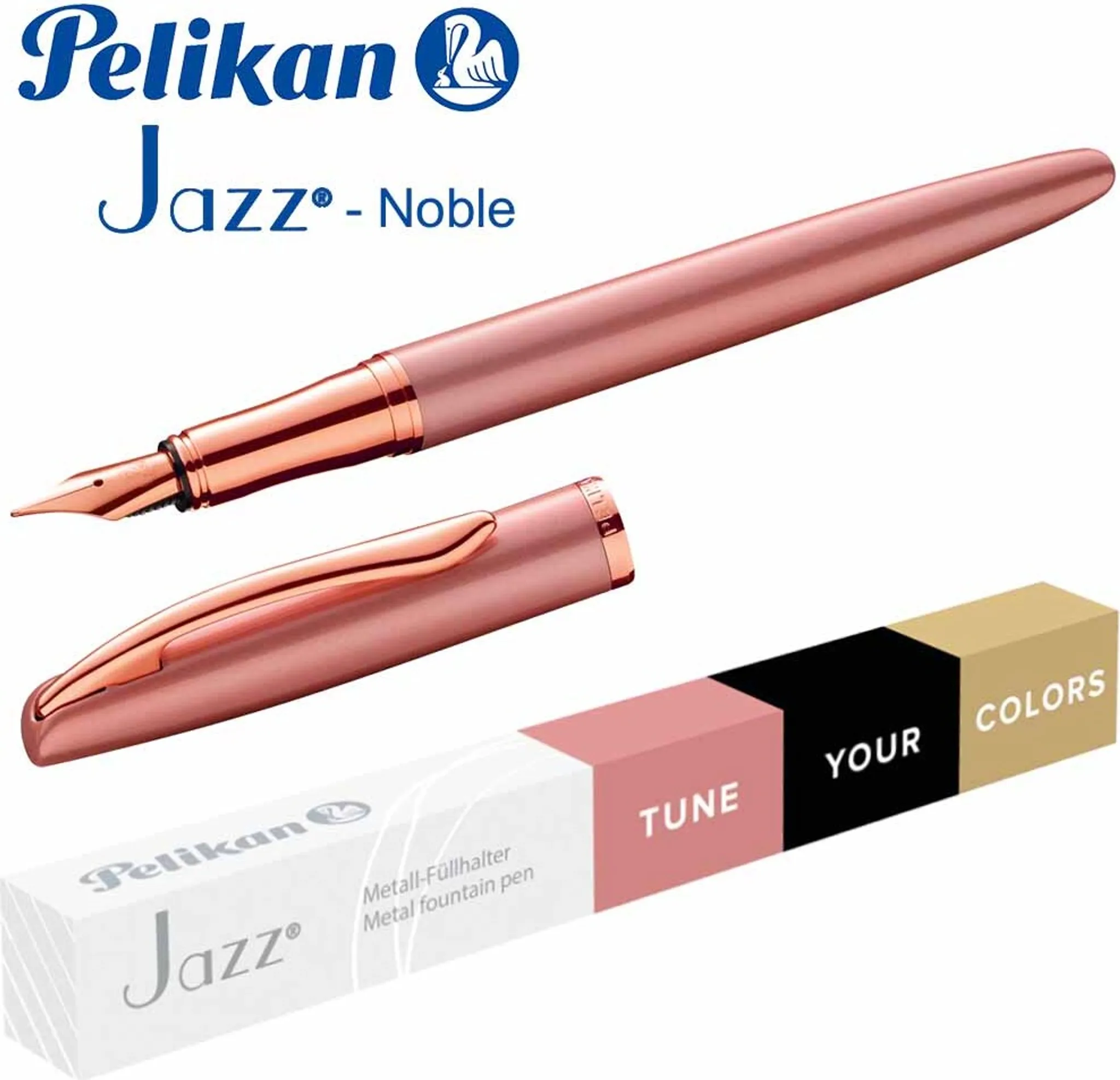Stilou Pelikan Jazz Noble Elegance P36 Pink Rose Roz Perlat 821698 [1]
