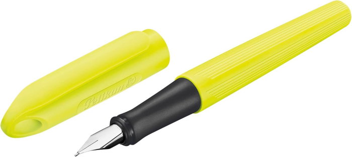 Stilou Pelikan Happy Pen Peniță M + 6 Rezerve Colorate - Asortat Non-Toxic [4]