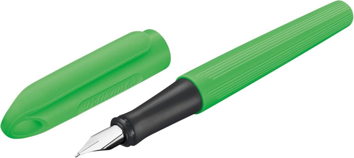 Stilou Pelikan Happy Pen Peniță M + 6 Rezerve Colorate - Asortat Non-Toxic [1]