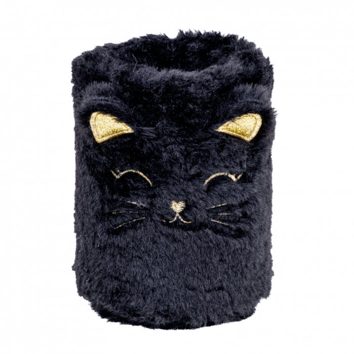 Suport Instrumente de Scris Astrabag Fluffy Kitty Black 411025002 [1]