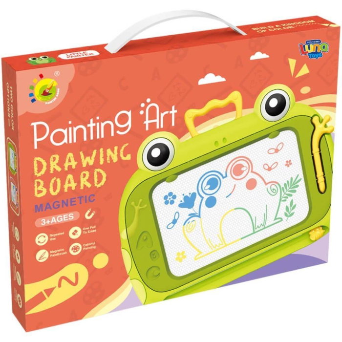 Tabliță Magnetică Luna Toys 27.5cm Verde Broscuță [2]