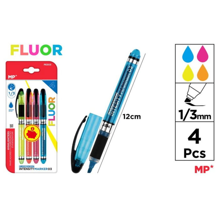 TEXTMARKER IPB 4/SET FLUOR VARF 1MM-3MM  PE503 [1]