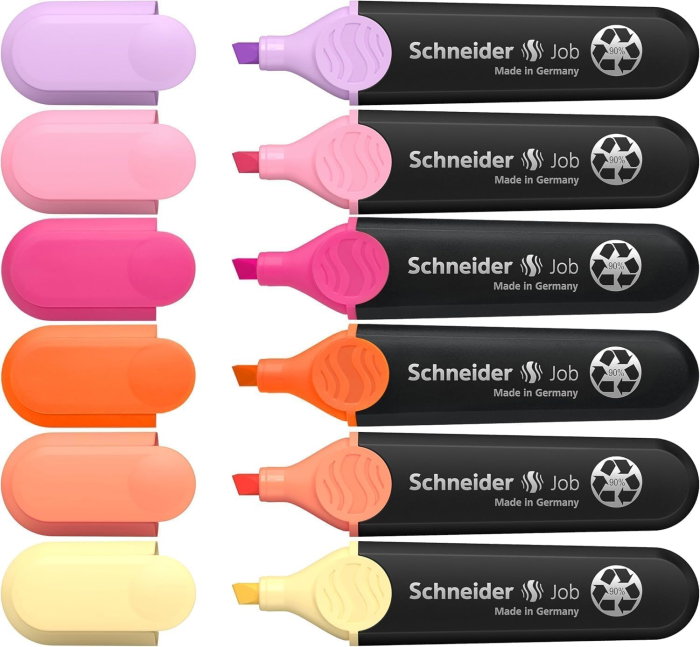 Textmarker Schneider Job Sunset Dreams 6 Culori/Set TMK055 [3]