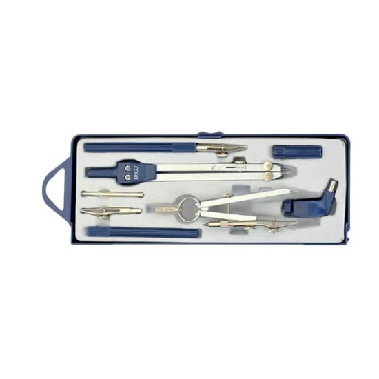 Trusa Compas Metalic Daco 8 Piese CO801 [1]