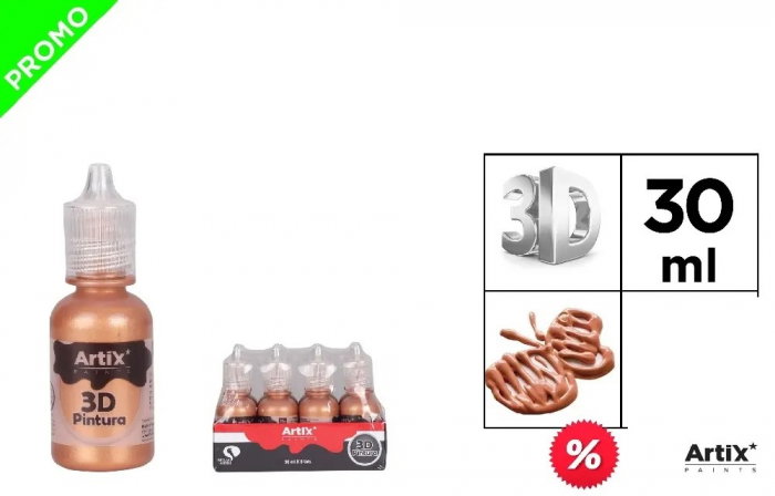 VOPSEA ACRILICA 3D IPB 30ML CAFEA PP662-18 [1]