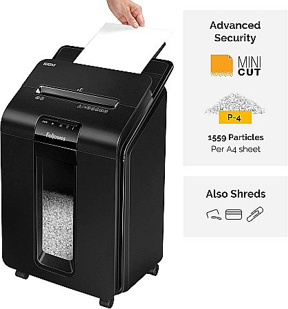 Distrugator Fellowes AutoMax 100M AUTO FEED , negru FW68010 [4]