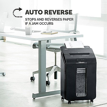 Distrugator Fellowes AutoMax 100M AUTO FEED , negru FW68010 [6]