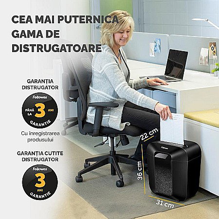 DISTRUGATOR DOCUMENTE FELLOWES LX25M FE4170601+ [6]
