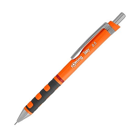 Creioane mecanice - CREION MECANIC ROTRING TIKKY 0.5MM PORTOCALIU NEON RO2007215