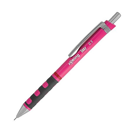 Creioane mecanice - CREION MECANIC ROTRING TIKKY 0.5MM ROZ NEON RO2007219
