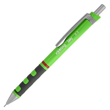Creioane mecanice - CREION MECANIC ROTRING TIKKY 0.5MM VERDE IARBA RO2007421