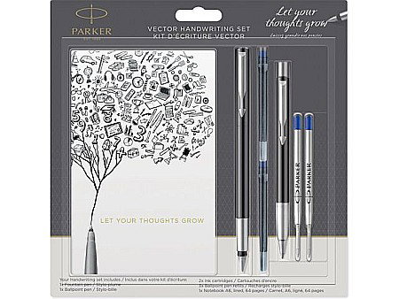 PARKER SET VECTOR 7 PIESE CARNETEL, STILOU, PIX + REZERVE 160288 [0]