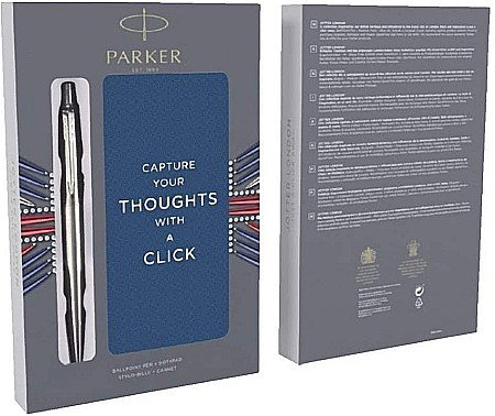 PARKER SET PIX JOTTER STEEL + NOTES 160245 [5]