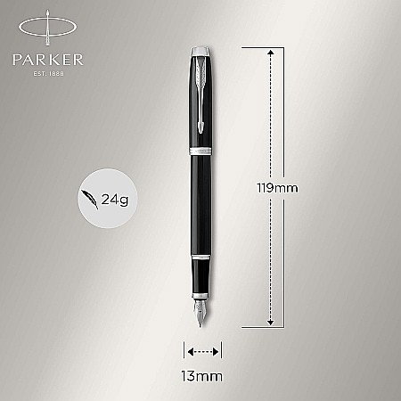 PARKER SET IM DUO STANDARD BLACK-SILVER STILOU + PIX CT 160390 [3]