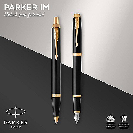 PARKER SET IM DUO LQ BLACK GOLD STILOU + PIX GT 160391 [1]