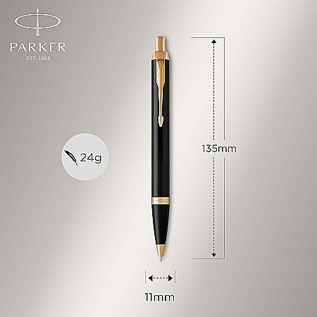 PARKER SET IM DUO LQ BLACK GOLD STILOU + PIX GT 160391 [2]