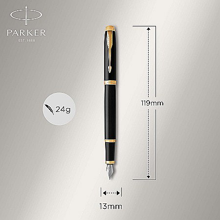 PARKER SET IM DUO LQ BLACK GOLD STILOU + PIX GT 160391 [3]