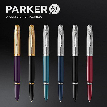 PARKER STILOU 51, NEGRU CT, PENITA F 160420 [6]