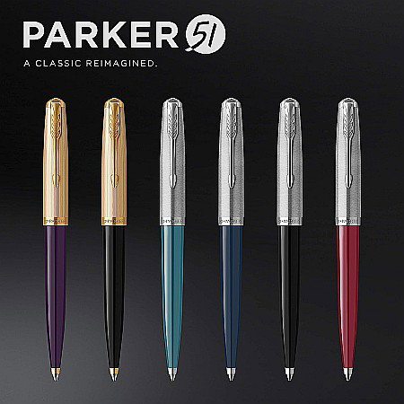 PARKER PIX 51, NEGRU CT 160437 [6]