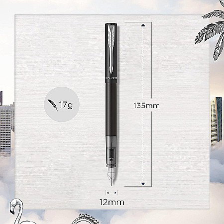 PARKER STILOU VECTOR XL NEGRU-ARGINTIU CT 160314 [2]