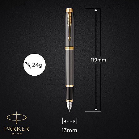 PARKER STILOU IM CORE GREY GT PENITA F 161054 [2]