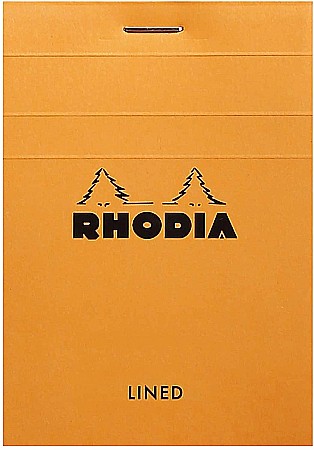 Blocnotes - RH BLOC NOTES A7 80F N11 DR ORANGE RHODIA 11600C