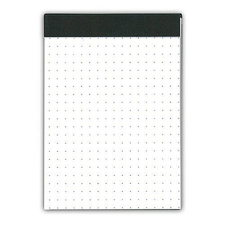 BLOC NOTES 8.5*12CM 80F N12 DOT PAD BLACK RHODIA 12559C [2]