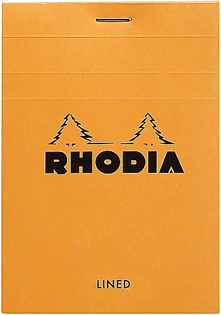 Blocnotes - RH BLOC NOTES 8.5*12CM 80F N12 DR ORANGE RHODIA 12600C