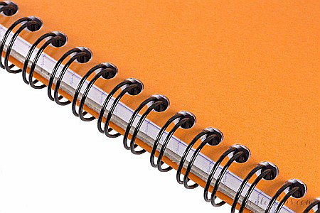 RH BLOC NOTES A6 SPIRA 80F AR ORANGE RHODIA 13500C [3]