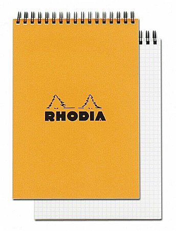 RH BLOC NOTES A5 SPIRA 80F AR ORANGE RHODIA 16500C [3]