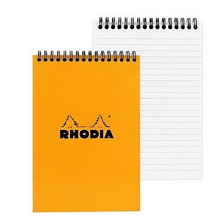HARTIE PRODUSE DIN HARTIE - RH BLOC NOTES A5 SPIRA 80F DR ORANGE RHODIA 16501C
