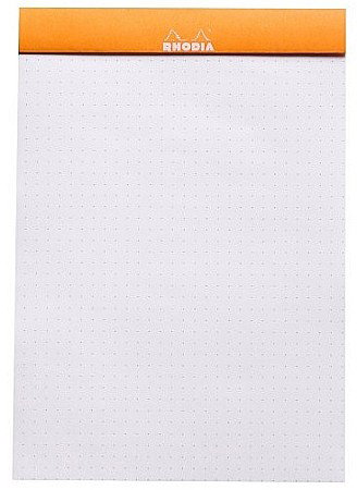 RH BLOC NOTES A5 80F N16 DOTS ORANGE RHODIA 16558C [1]