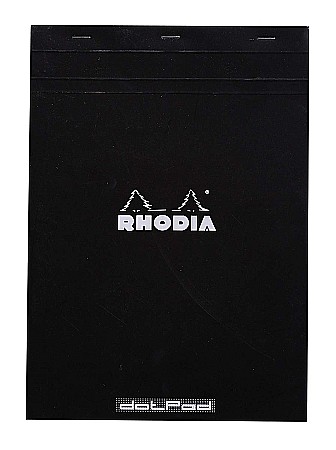 Caiete pentru studenti - BLOC NOTES A4 80F N18 DOT PAD BLACK RHODIA 18559C