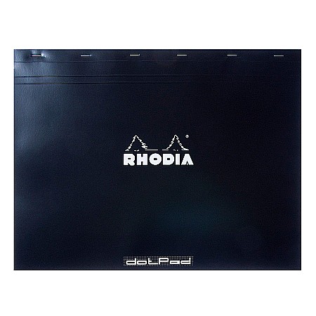 Caiete pentru studenti - BLOC NOTES A3 80F N38 DOT PAD BLACK RHODIA 38559C