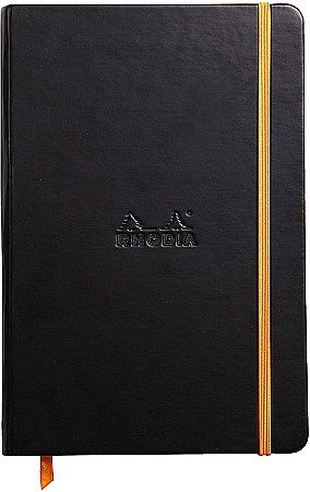 RH NOTES CU ELASTIC A5 96F DR NEGRU 118742C [0]