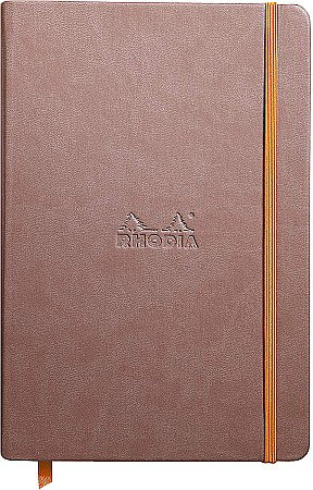 Carnetele, notesuri pt studenti - RH NOTES CU ELASTIC A5 96F DR TAUPE 118744C