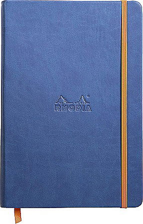 RH NOTES CU ELASTIC A5 96F DR BLUE 118748C [0]