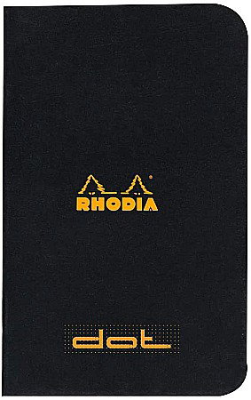 HARTIE PRODUSE DIN HARTIE - RH NOTES A7 24F DOTS BLACK RHODIA 119155C