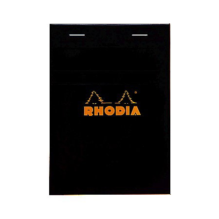 Blocnotes - RH BLOC NOTES A6 80F N13 AR BLACK RHODIA 132009C