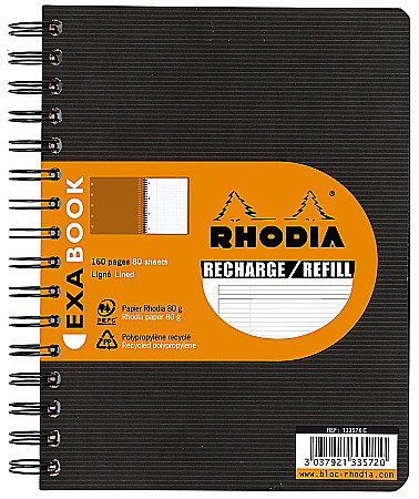 Caiete pentru studenti - RH REZERVA EXABOOK A4 80F DR RHODIA 133146C