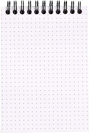 BLOC NOTES A6 SPIRA 80F DOT PAD BLACK RHODIA 135039C [3]
