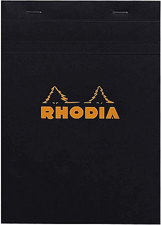 Blocnotes - RH BLOC NOTES A5 80F N16 AR BLACK RHODIA 162009C